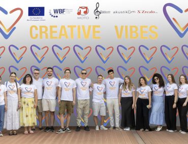 Participation of Sara Stolić, a fourth-year year student of the Department of Music Theory, in the project “Creative vibes – Musical cooperation of young people from the Western Balkans”