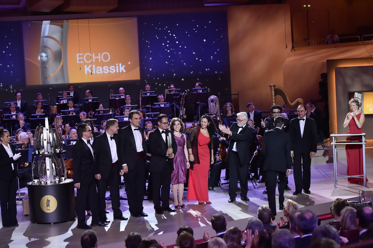 Preisträger/ ECHO Klassik 2014 in der Philharmonie im Gasteig in München am 26.10.2014/ Foto: (c) BrauerPhotos fuer BVMI