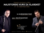 The intensive master class for clarinet - Aleksandar Tasić and Miloš Mijatović