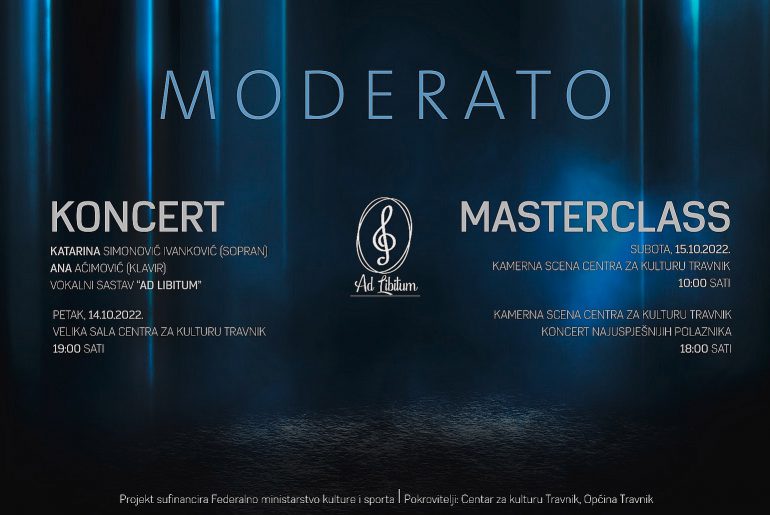 Реситал и мајсторски курс Катарине Симоновић Иванковић у Травнику (БиХ)