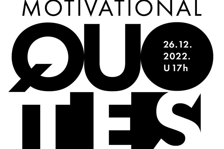 Изложба радова студената Департмана за примењене уметности под називом “Motivational quotes” у Галерији НКЦ-а