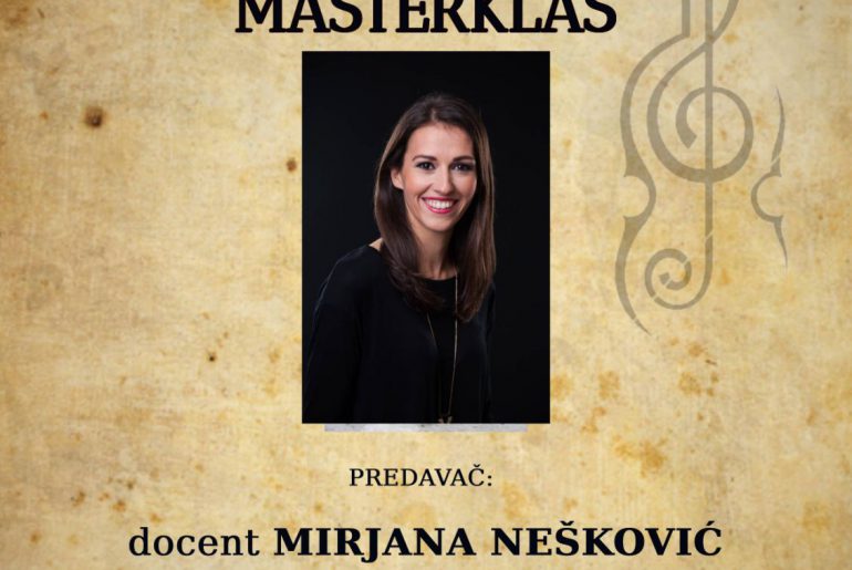 Мастерклас из камерне музике проф. доц. Мирјане Нешковић