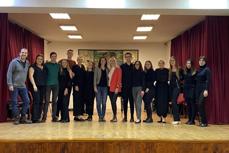 Мастерклас проф. Мирјане Нешковић на Факултету уметности у Нишу