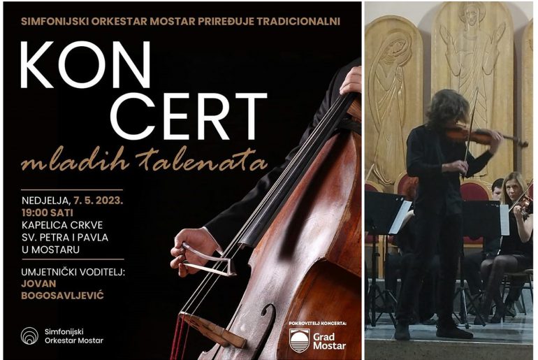 Лазар Мутавџић наступио као солиста у Мостару