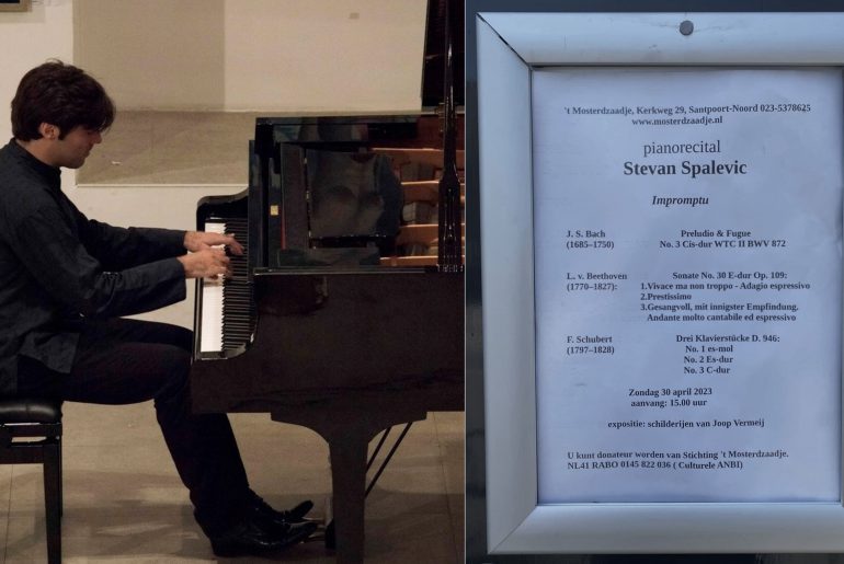 Реситал Стевана Спалевића у Холандији