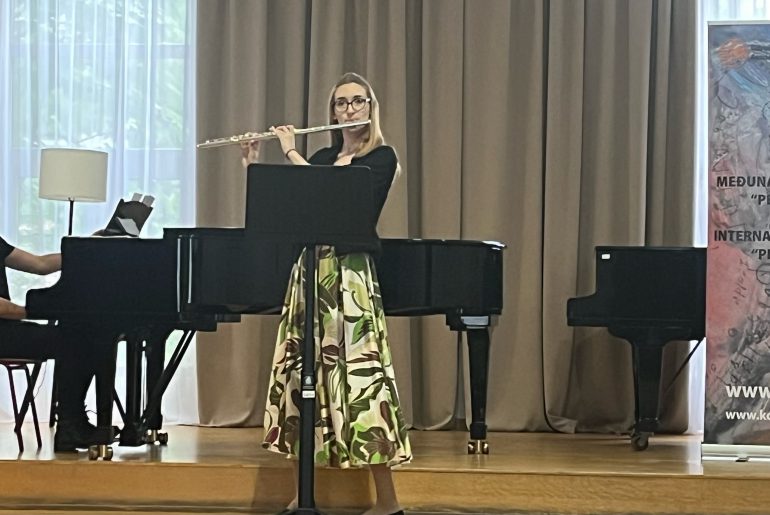 Друга награда Анђелији Ђак на Међународном такмичењу „Петар Коњовић“