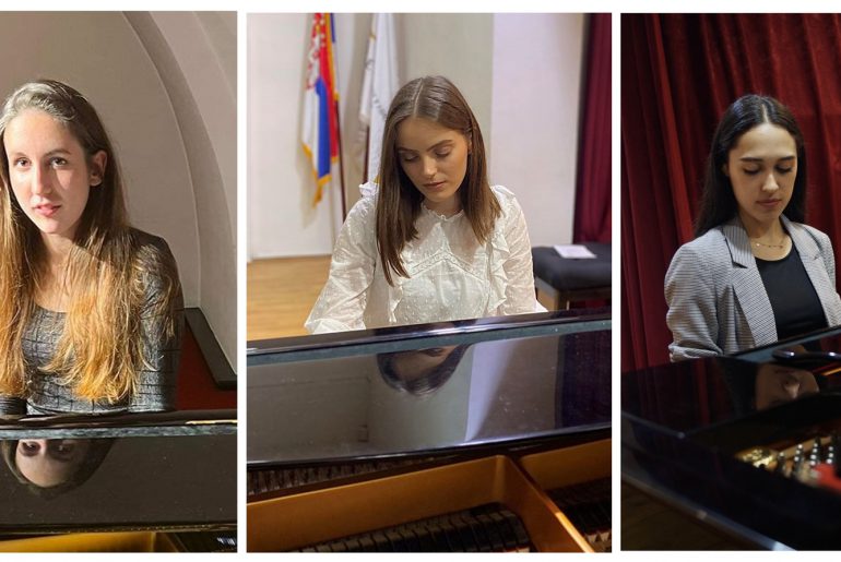 Награде Катарини Бошковић, Анђели Спасић и Ирини Петковић на XX Интернационалном такмичењу “Donne in Musica” 2023.