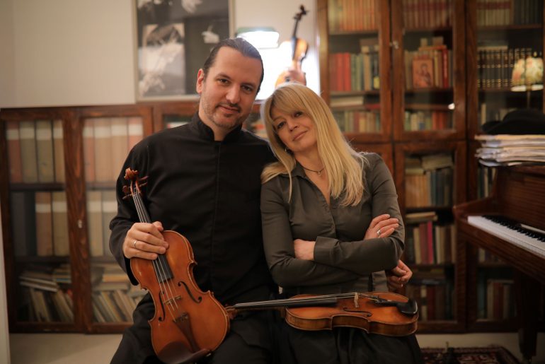 Марија Рајковић и Јован Богосављевић одржали тродневни мастерклас за студенте виолине у Бања Луци