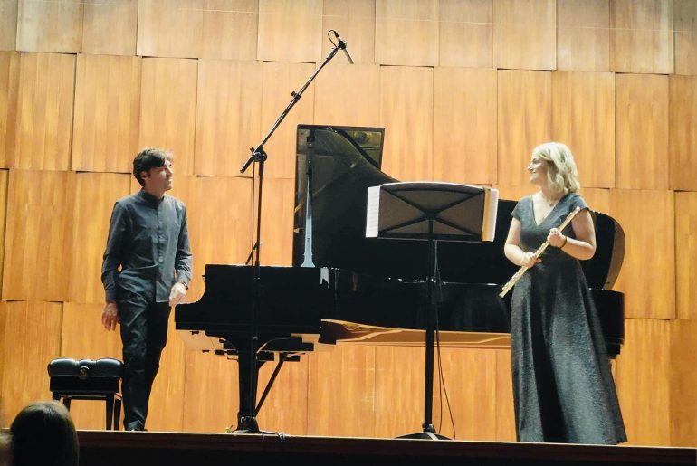 Концерт флаутисткиње Јелене Јаковљевић и пијанисте Стевана Спалевића на Коларцу