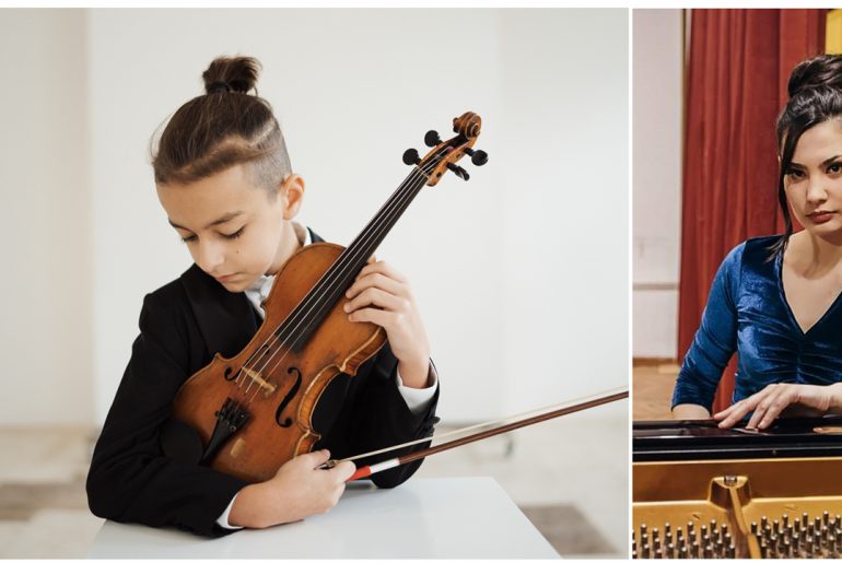 Концерт Антониа Шарића, младог виртуозног виолинисте из Мостара, уз клавирску сарадњу Мине Красић у оквиру Концертне сезоне 2023/2024. Факултета уметности у Нишу