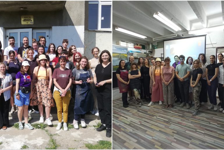 Гостовање Гергане Манове, асистента на предмету Зидно сликарство на Академији за музику, плес и ликовне уметности “Професор Асен Диамандиев”, Пловдив, Бугарска