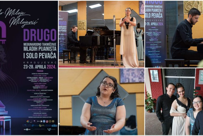 Успех студената на Другом међународном такмичењу младих пијаниста и соло певача „др Милоје Милојевић” – Крагујевац