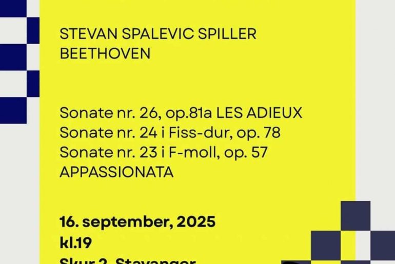 Реситал Стевана Спалевића у Ставангеру