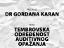 Predavanje prof. dr Gordane Karan na Fakultetu umetnosti u Nišu